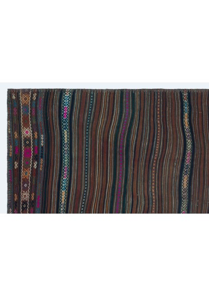 Teselya Kahverengi Eskitme Yün Modern Desenli Yün Hav Toz Vermez Leke Tutmayan Salon Yolluk Mutfak El Dokuma Halı indirimleri