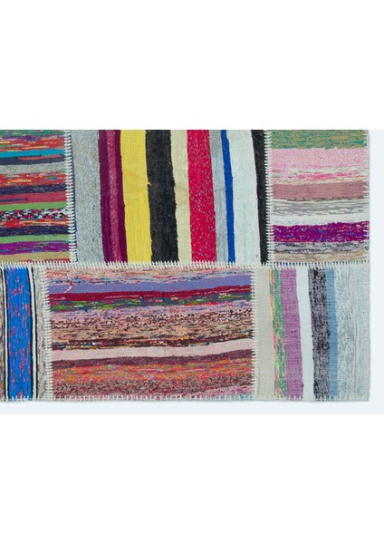 Iskece Yeşil Eskitme Yün Modern Desenli Yün Hav Toz Vermez Leke Tutmayan Salon Yolluk Mutfak El Dokuma Halı fırsatları