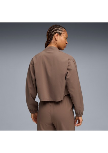 Fashion Kadın Kahverengi Antrenman Ceketi.41 modelleri
