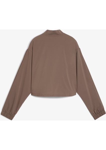 Fashion Kadın Kahverengi Antrenman Ceketi.41 indirimleri