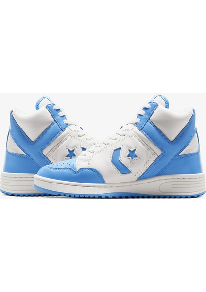 Weapon Unisex Mavi Deri Sneaker