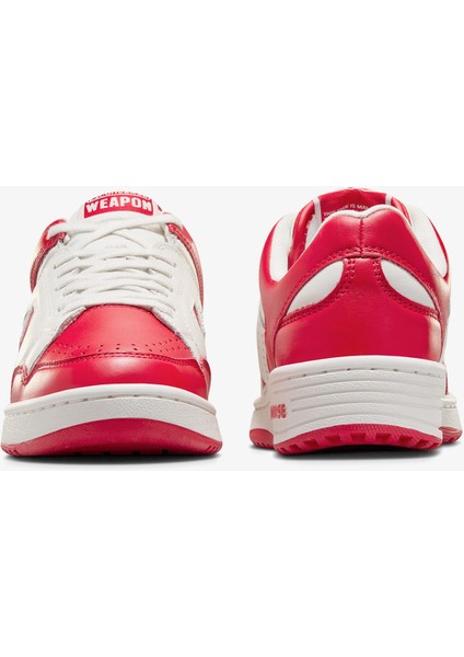 Weapon Unisex Kırmızı Deri Sneaker modelleri
