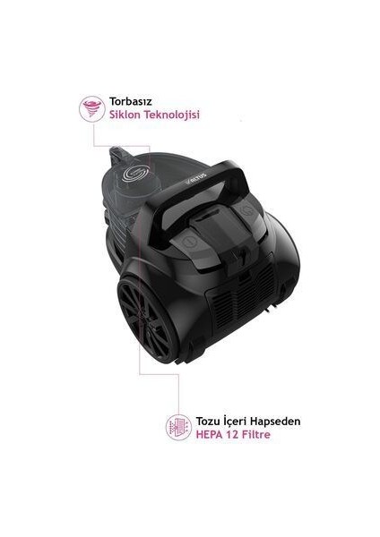 AL 615 Toz Torbasız Süpürge