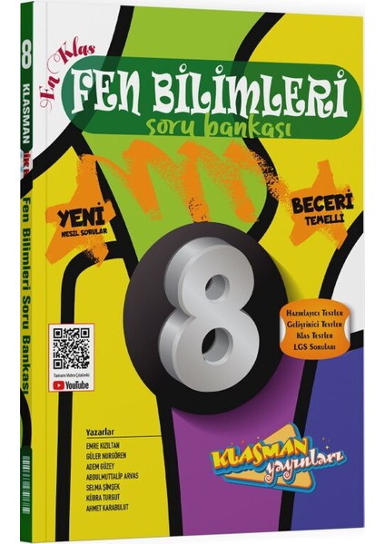 8. Sınıf Fen Bilimleri Soru Bankası