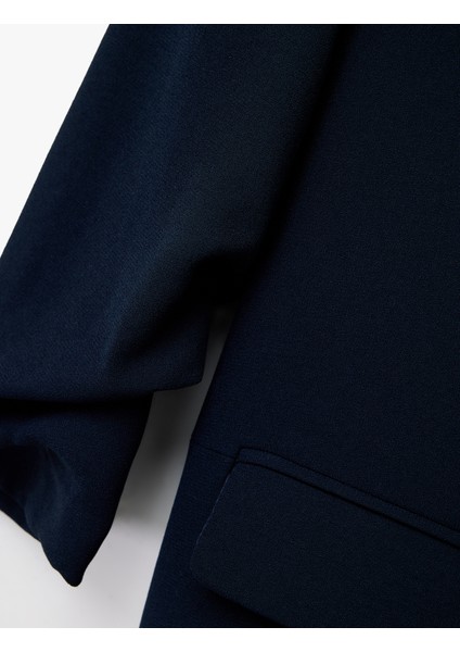 Regular Fit Şal Yaka 3/4 Kollu Blazer Ceket fırsatları