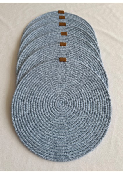 Yuvarlak Supla Açık Mavi 33CM 6lı fiyatları