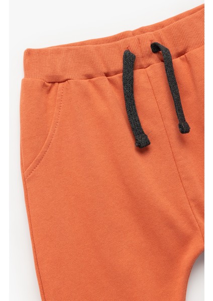Şardonlu Pamuklu Beli Bağcıklı Jogger Pantolon modelleri