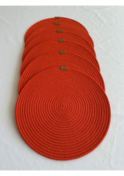 Yuvarlak Supla Turuncu 33CM 6lı modelleri