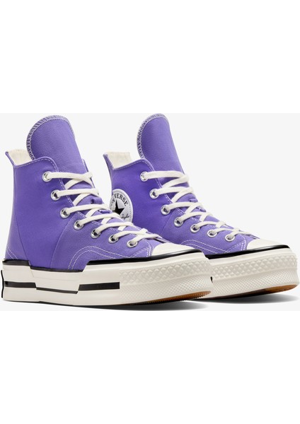Chuck 70 Plus Unisex Mor Platform Sneaker fiyatları