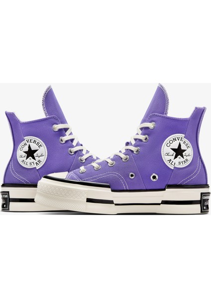 Chuck 70 Plus Unisex Mor Platform Sneaker indirimleri