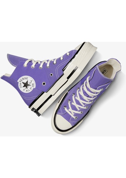 Chuck 70 Plus Unisex Mor Platform Sneaker
