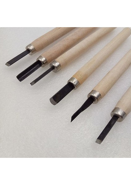 Ağaç Oyma Seti 6 Parça - Iskarpela Seti modelleri