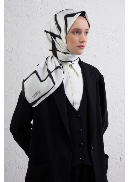 ARMİNE SAF İPEK EŞARP 9441D (S)-01