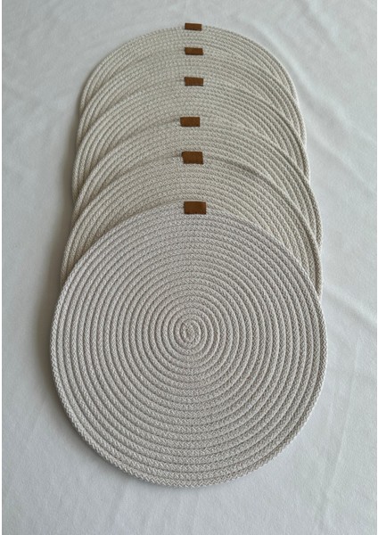 Yuvarlak Supla Beyaz 33CM 6lı modelleri