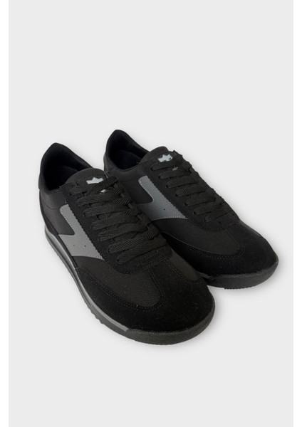 Erkek Günlük Hafif Rahat Taban Sneaker Ayakkabı Siyah