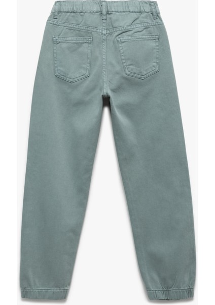 Pamuklu Cep Detaylı Rahat Kalıp Basic Jogger Pantolon fiyatları