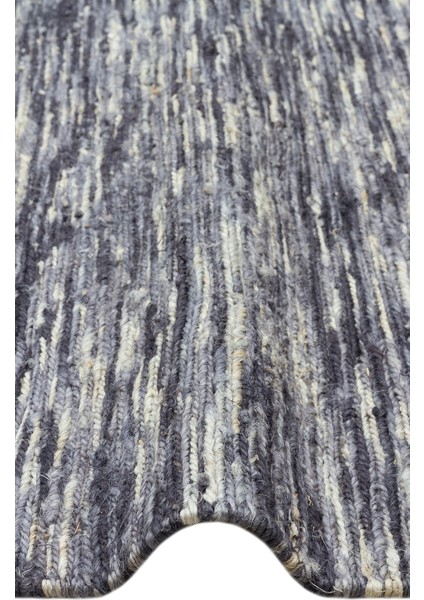 Varsha Modern Mavi Pamuk Dikdörtgen El Dokuma modelleri