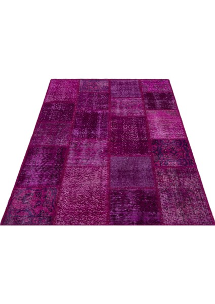 Iskece Pembe Eskitme Etnik Modern Desenli Yün Hav Toz Vermez Leke Tutmayan Salon Yolluk Mutfak El Dokuma Halı modelleri