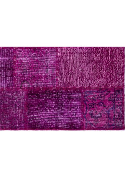 Iskece Pembe Eskitme Etnik Modern Desenli Yün Hav Toz Vermez Leke Tutmayan Salon Yolluk Mutfak El Dokuma Halı fırsatları