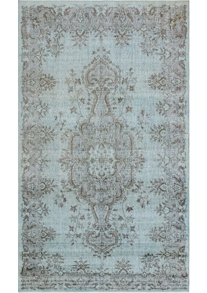 Atina Gri Eskitme Yün Modern Desenli Yün Hav Toz Vermez Leke Tutmayan Salon Yolluk Mutfak El Dokuma Halı