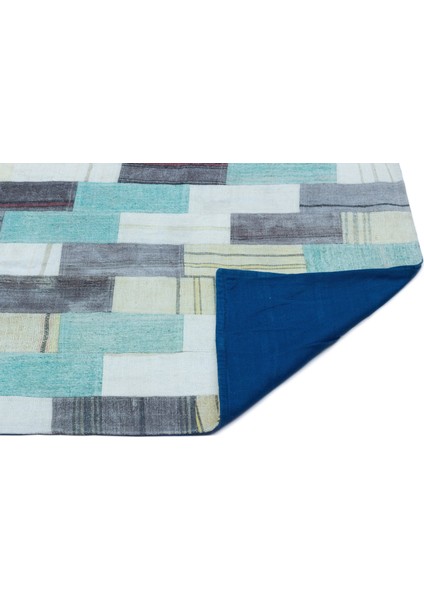 Girit Bej Çizgili Yün Modern Desenli Yün Hav Toz Vermez Leke Tutmayan Salon Yolluk Mutfak El Dokuma Halı fiyatları