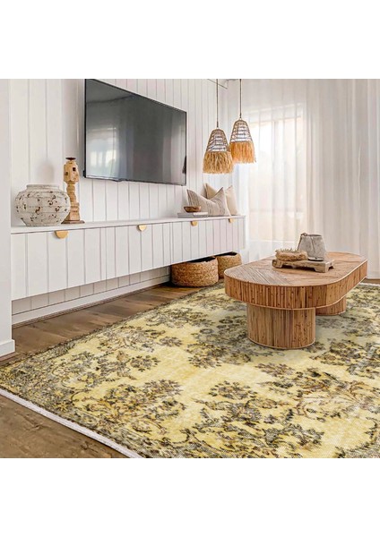 Kahverengi Klasik Etnik Modern Desenli Pamuk Makinada Yıkanabilir Hav Toz Vermez Leke Tutmayan Kaymaz Taban Dijital Makine Baskı Salon Yolluk Mutfak Halı modelleri