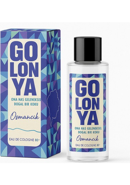 Osmancık Kokulu Premium Kolonya - 250 ml Cam Şişe