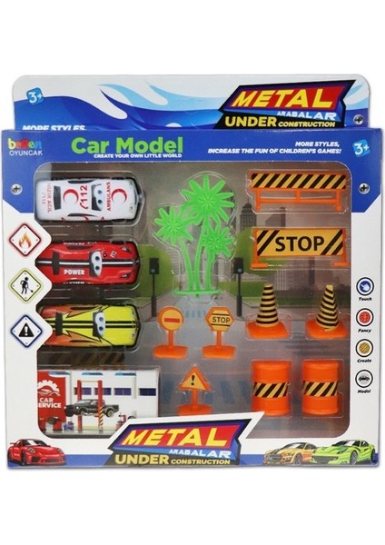 Kutulu Metal Trafik Seti BRN-2315