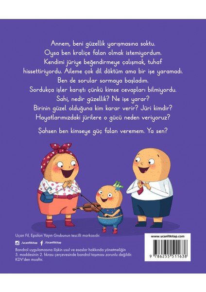 Kraliçe Olmak Istemeyen Patates - Nilay Şanlı fiyatları