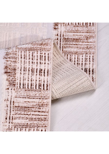 Krem Modern Etnik Desenli Mikro Hav Vermeyen Leke Tutmayan Kolay Temizlenen Yumuşak Makine Salon Yolluk Mutfak Halı fiyatları