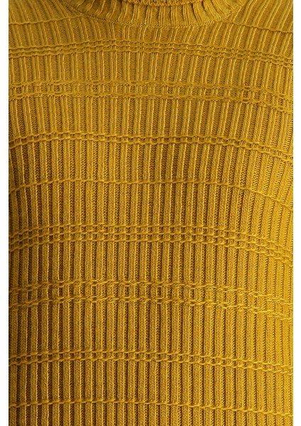 Balıkçı Yaka Slim Fit Dar Kesim Desenli Triko Kazak indirimleri