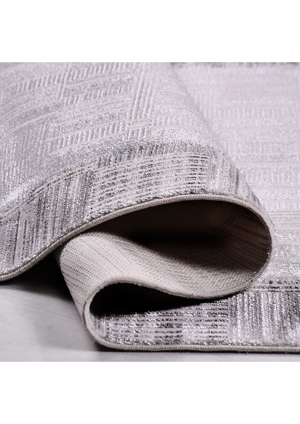 Krem Modern Etnik Desenli Mikro Hav Vermeyen Leke Tutmayan Kolay Temizlenen Yumuşak Makine Salon Yolluk Mutfak Halı modelleri