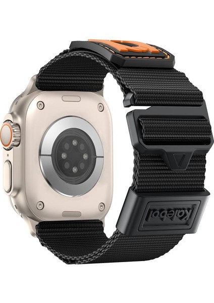 Apple Watch 46MM / 49MM / 45MM / 44MM Için Naylon Saat Kayışı (Yurt Dışından) fiyatları