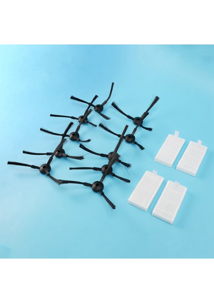 20PCS Yan Fırça+8pcs Arıete Brıcıola Için Hepa Filtresi 2711 2712 2713 2717 Robot Hofer Temizlik Parçaları Aksesuarları (Yurt Dışından) modelleri