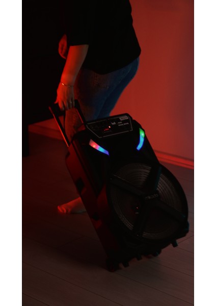 MD-BT123 30W Usb/bt/tf/tws Kablosuz ve Kafa Mikrofonlu Öğretmen/toplantı Anfisi