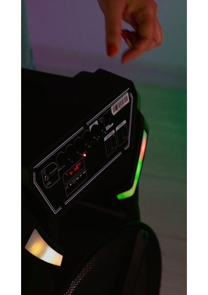 MD-BT123 30W Usb/bt/tf/tws Kablosuz ve Kafa Mikrofonlu Öğretmen/toplantı Anfisi