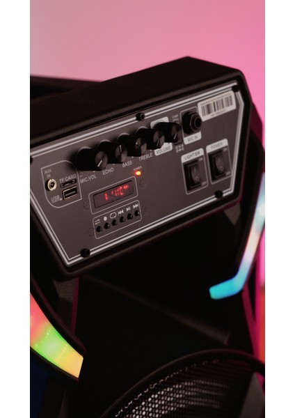 MD-BT123 30W Usb/bt/tf/tws Kablosuz ve Kafa Mikrofonlu Öğretmen/toplantı Anfisi