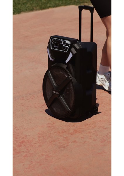 MD-BT123 30W Usb/bt/tf/tws Kablosuz ve Kafa Mikrofonlu Öğretmen/toplantı Anfisi