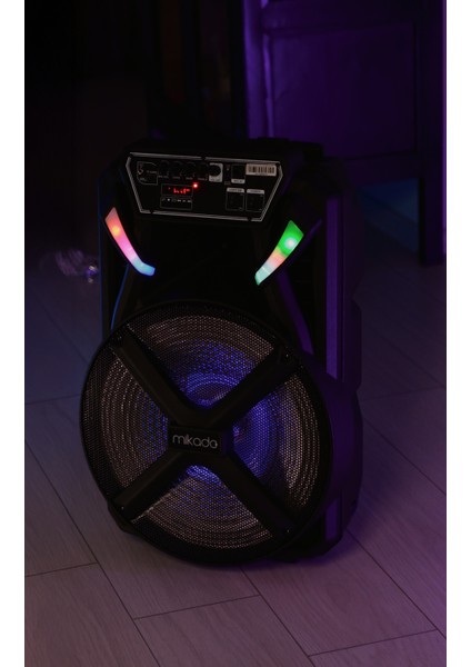 MD-BT123 30W Usb/bt/tf/tws Kablosuz ve Kafa Mikrofonlu Öğretmen/toplantı Anfisi