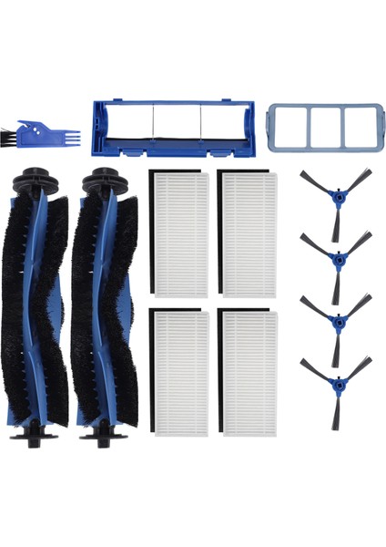 Eufy Robovac Için Yedek Parça Kiti 11S 25C 30C 35C 12 15T 15C Ince Robot Vakum Ana Yan Fırça Hepa Filtre (Yurt Dışından) indirimleri