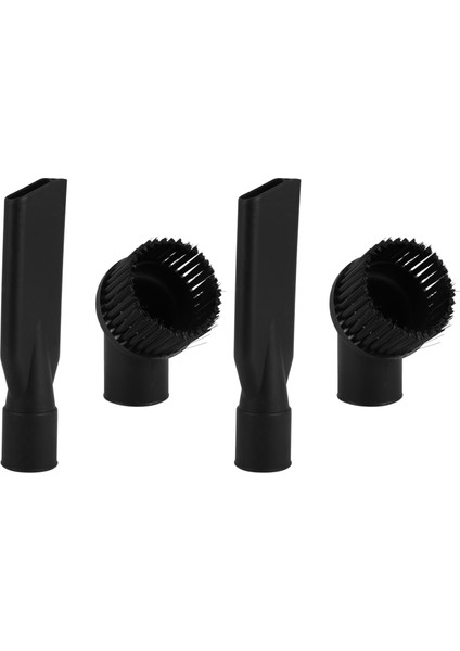 2x Endüstriyel Elektrikli Süpürge Yuvarlak Fırçası ve Düz Meme Setleri, Iç 44 Mm, Dayanıklı, Endüstriyel Elektrikli Süpürge Aksesuarları (Yurt Dışından)