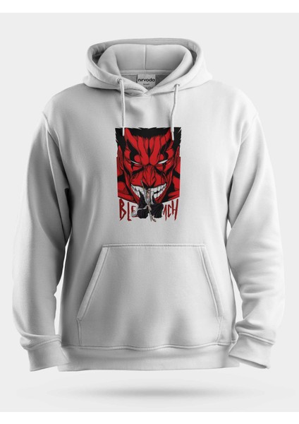 Zaraki Bankai Bleach Baskılı Unisex Kapüşonlu Sweatshirt