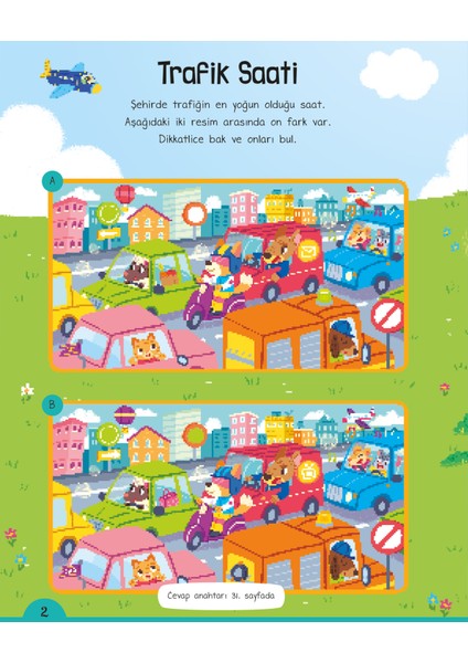 Sürüş Keyfi - Çıkartmalı Aktivite Kitabı fiyatları