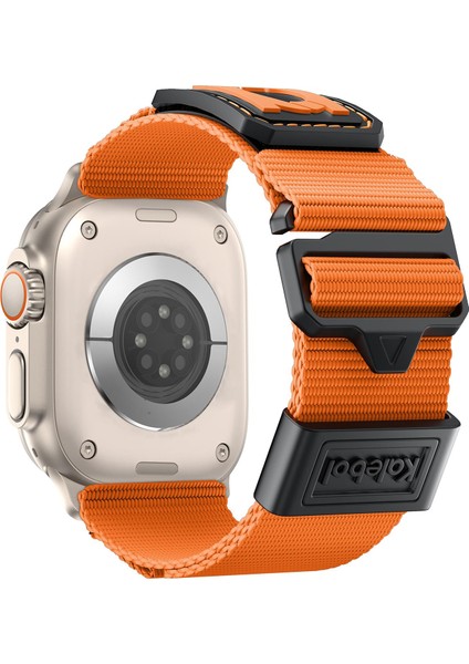 Apple Watch 42MM / 41MM / 40MM / 38MM Için Naylon Saat Kayışı (Yurt Dışından)