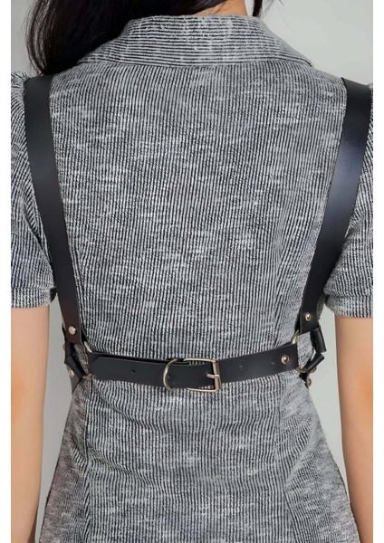 Giysi Üzeri Bel Kemeri, Deri Göğüs Aksesuar - BRF1182 fiyatları