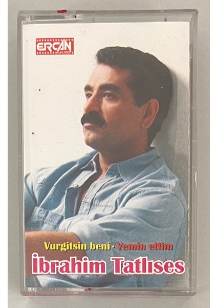 Ibrahim Tatlıses Vurgitsin Beni Yemin Ettim Ercan Baskı Kaset (Orijinal Dönem Ercan Baskı Kaset)