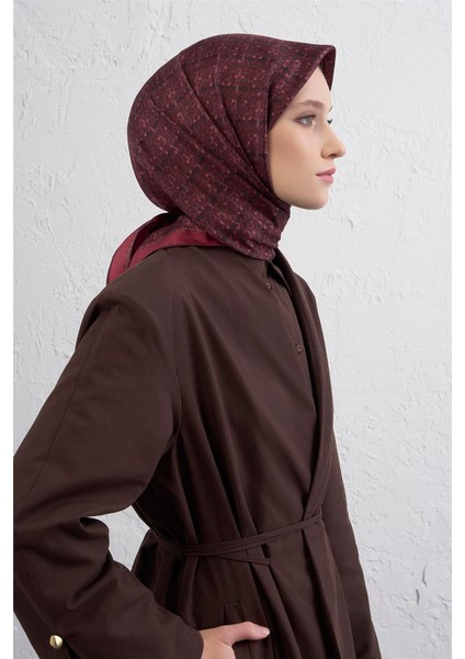 Soyut Desenli Saf Ipek Twill Eşarp 9405D 80 fiyatları