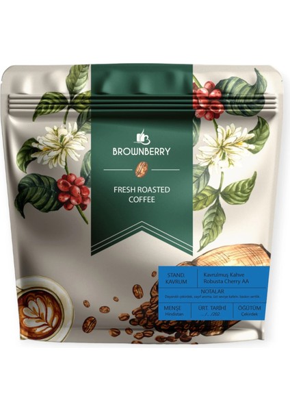 Robusta Aa Hindistan Standart Kavrum Kahve