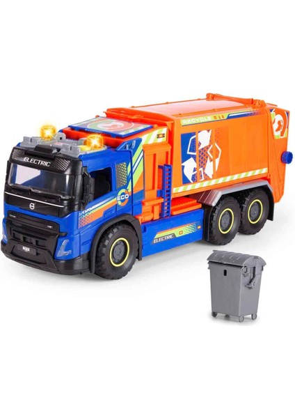 Sesli ve Işıklı Dev Çöp Kamyonu 55 cm