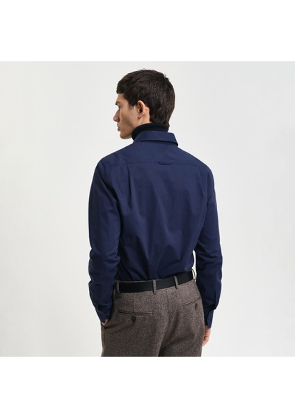 Erkek Lacivert Slim Fit Gömlek fiyatları